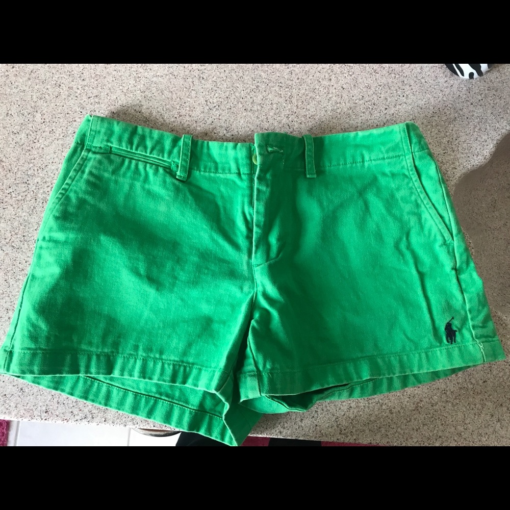 Ralph Lauren Green Shorts
